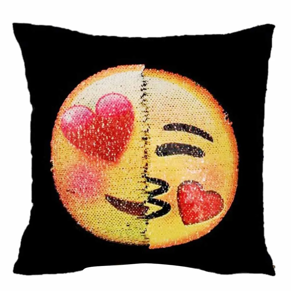 Double Color Glitter Sequins Throw Pillow Case Cafe Home Decor Cushion Covers Adorable Two Sides Two Moods Pillow Cover
Double Color Glitter Sequins Throw Pillow Case Cafe Home Decor Cushion Covers Adorable Two Sides Two Moods Pillow Cover