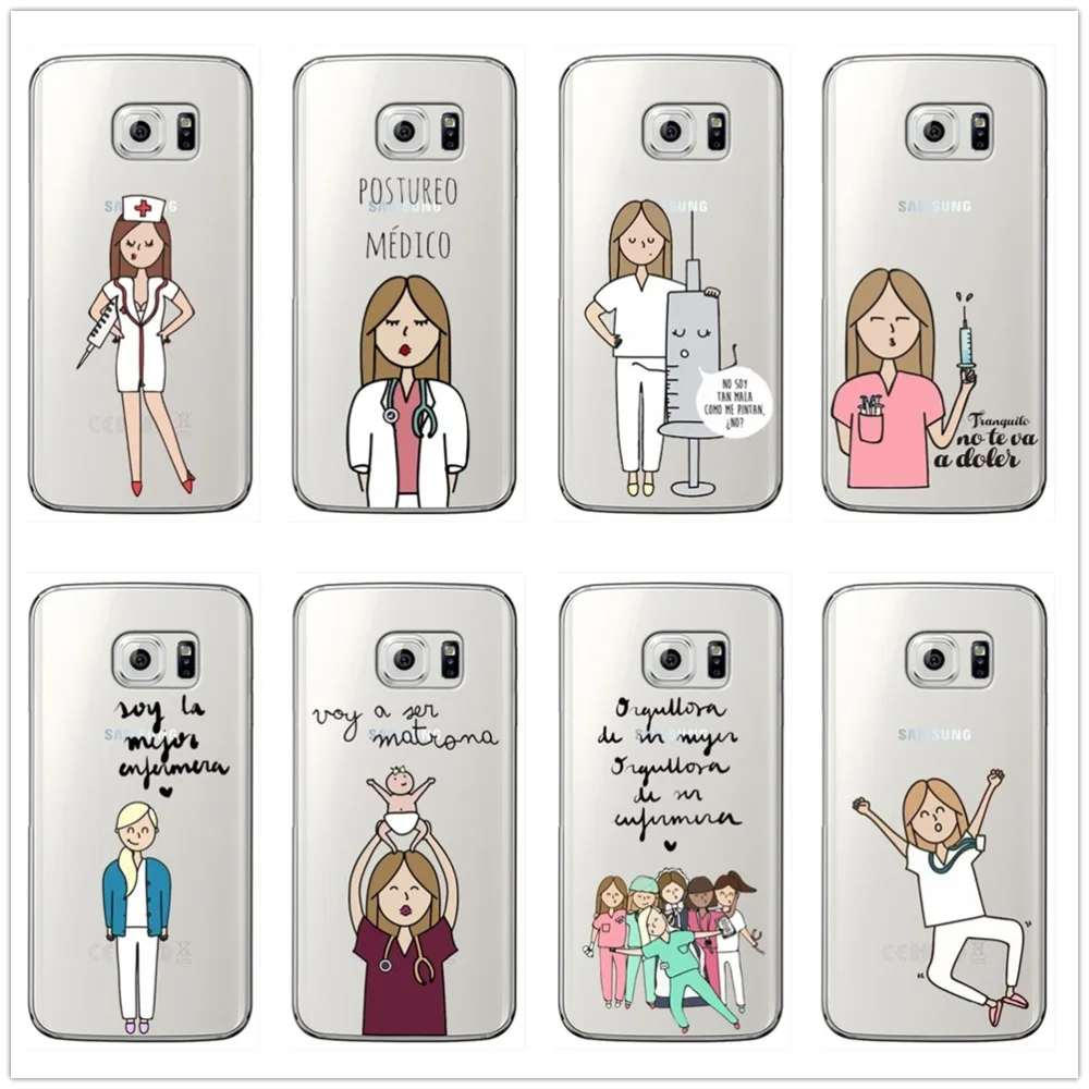 Medical Industry Equipment Spain Nurse soft Silicone Phone Case Cover For Samsung Galaxy A3 2016 J3 A5 A7 J5 2015 J7 2017 EU
Medical Industry Equipment Spain Nurse soft Silicone Phone Case Cover For Samsung Galaxy A3 2016 J3 A5 A7 J5 2015 J7 2017 EU