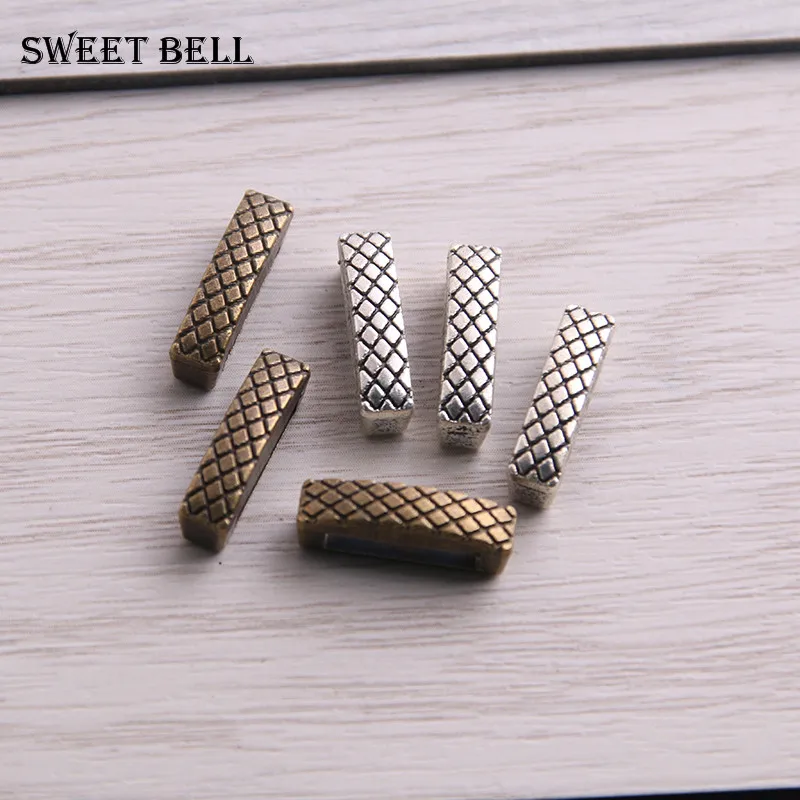 SWEET BELL 50pcs Wheel Spacers Adapters Slider Spacer Jewelry Material Spacers For Jewelry Making For 10MM Leather Cord 14C1750
SWEET BELL 50pcs Wheel Spacers Adapters Slider Spacer Jewelry Material Spacers For Jewelry Making For 10MM Leather Cord 14C1750