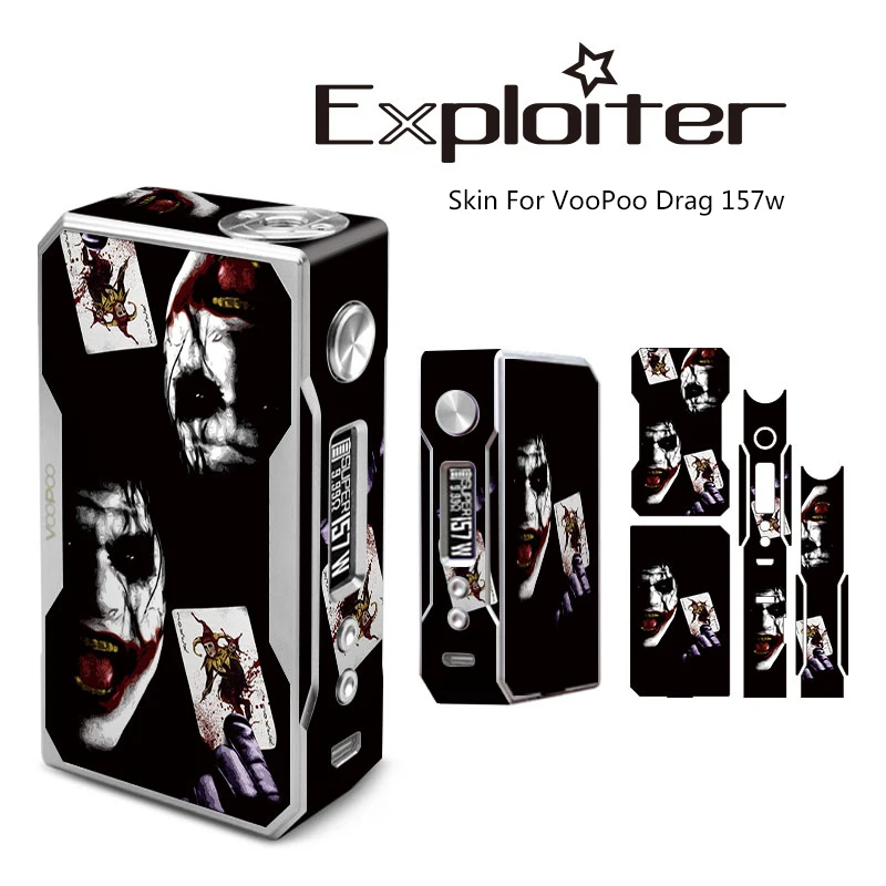 Drag 157w Box Mod Sticker Protection Wrap Skin PVC Material Electronic Cigarette Accessory
Drag 157w Box Mod Sticker Protection Wrap Skin PVC Material Electronic Cigarette Accessory