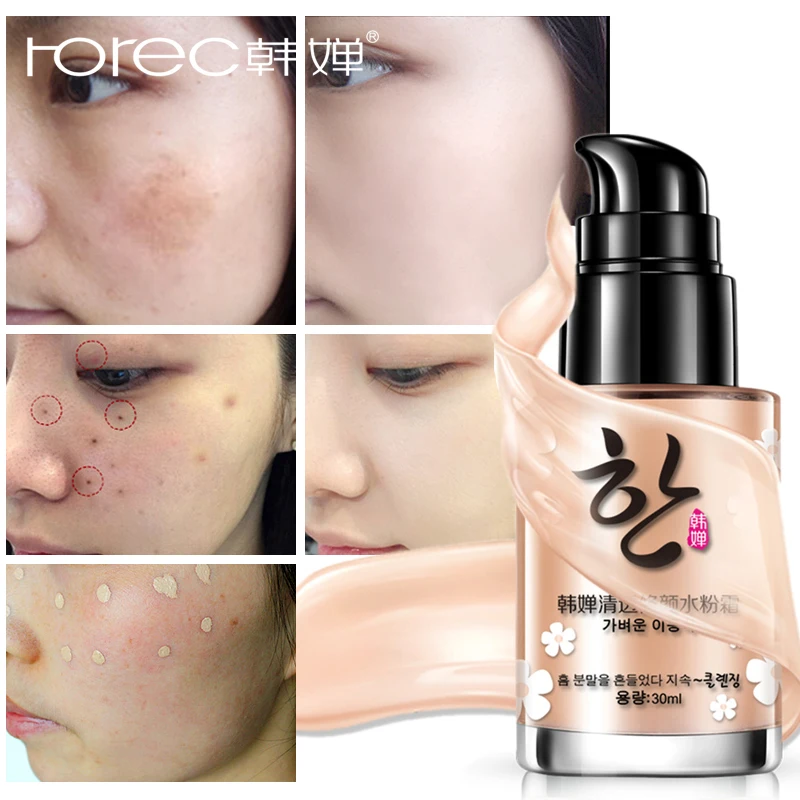 

ROREC Isolation Cream Foundation Base Face Primer Makeup Waterproof Oil-free Moisturizer Brighten Invisible Pores Concealer