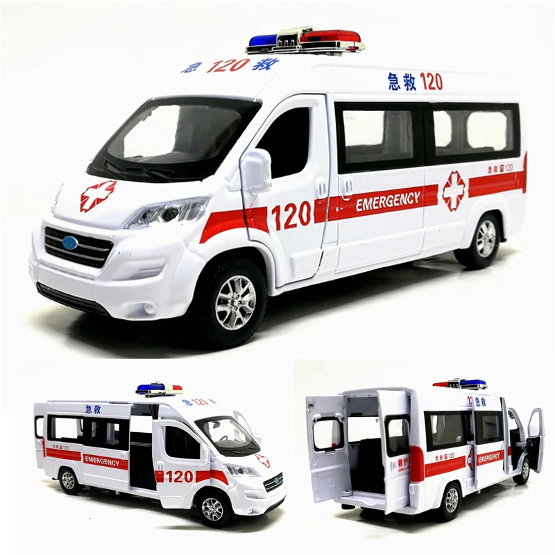 High simulation 1:32 Alloy Ambulance Car Model With Four Door Can Opened Pull Back Metal Model Cars Toy Free Shipping
High simulation 1:32 Alloy Ambulance Car Model With Four Door Can Opened Pull Back Metal Model Cars Toy Free Shipping