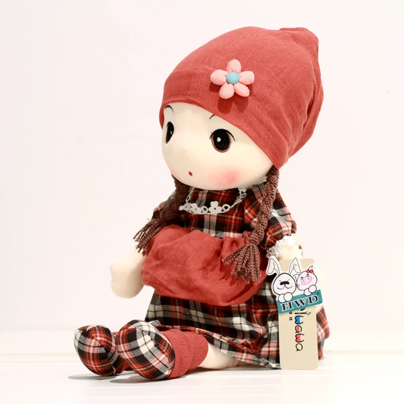 40cm high quality Plaid clothes Mayfair dolls plush toys attractive stuffed series soft toy for girl children birthday gifts
40cm high quality Plaid clothes Mayfair dolls plush toys attractive stuffed series soft toy for girl children birthday gifts