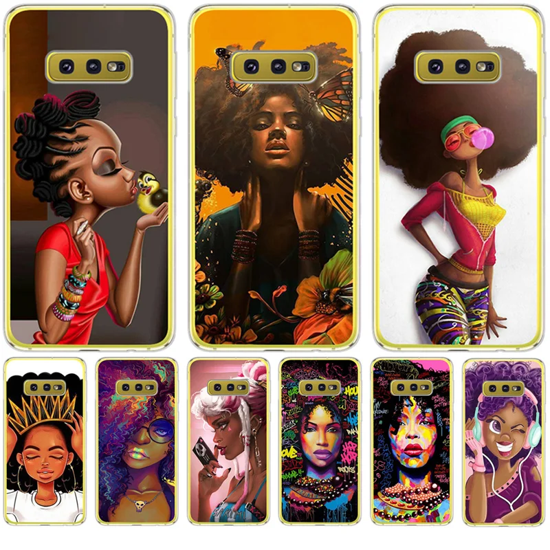 Luxury African girl Flower For Samsung Galaxy S6 S7 Edge S8 S9 S10 Plus Lite Note 8 9 phone Case Cover Coque Etui capa Funda
Luxury African girl Flower For Samsung Galaxy S6 S7 Edge S8 S9 S10 Plus Lite Note 8 9 phone Case Cover Coque Etui capa Funda