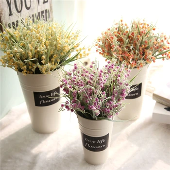 10PCS Artificial Flowers Small Fresh Hanging Bell with Grass Simulation Flowers Pastoral Wedding Artificial Fake Flowers Bells
10PCS Artificial Flowers Small Fresh Hanging Bell with Grass Simulation Flowers Pastoral Wedding Artificial Fake Flowers Bells