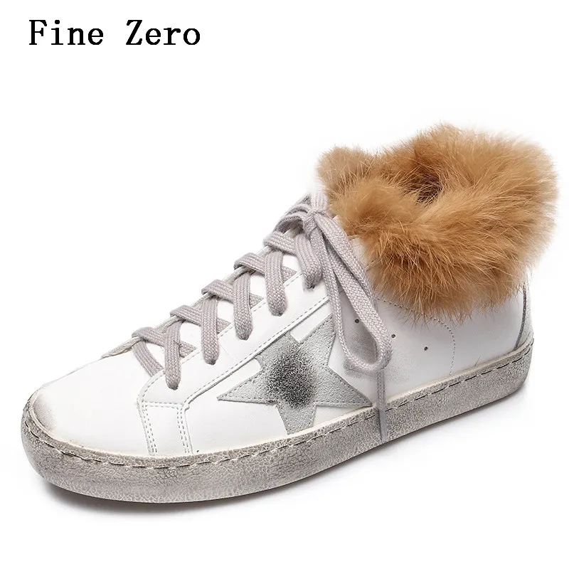 Women Keep Warm Skateboarding Shoes Glitter Leather Do Old Dirty Sneakers Mixed Color Sequins Star Gold Fleeces Trainers
Women Keep Warm Skateboarding Shoes Glitter Leather Do Old Dirty Sneakers Mixed Color Sequins Star Gold Fleeces Trainers