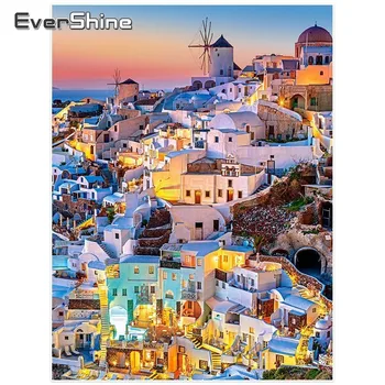 Evershine DIY Full Diamond Painting Cross Stitch City View Pictures Diamond Mosaic Cross Stitch Diamond Embroidery Landscape
Evershine DIY Full Diamond Painting Cross Stitch City View Pictures Diamond Mosaic Cross Stitch Diamond Embroidery Landscape