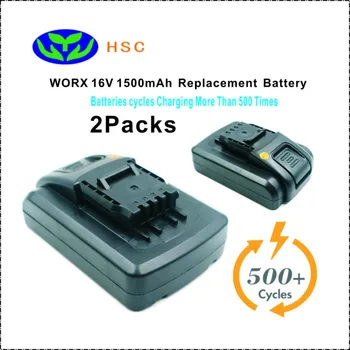 2PCS WOX16A 1500mAh 16V Li-ion Battery Replacement WORX WX156,WX166,WA3848,WA3527,8718503027135 Original Battery
2PCS WOX16A 1500mAh 16V Li-ion Battery Replacement WORX WX156,WX166,WA3848,WA3527,8718503027135 Original Battery