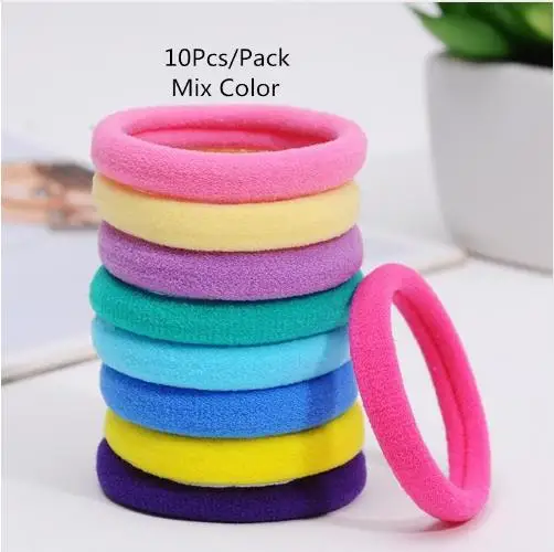 New 10Pcs/Pack Black Mix Color Hair Holders Elastic Hair Bands Ponytail Rubber Rope Bands Women Girls Hair Accessory Scrunchie
New 10Pcs/Pack Black Mix Color Hair Holders Elastic Hair Bands Ponytail Rubber Rope Bands Women Girls Hair Accessory Scrunchie
