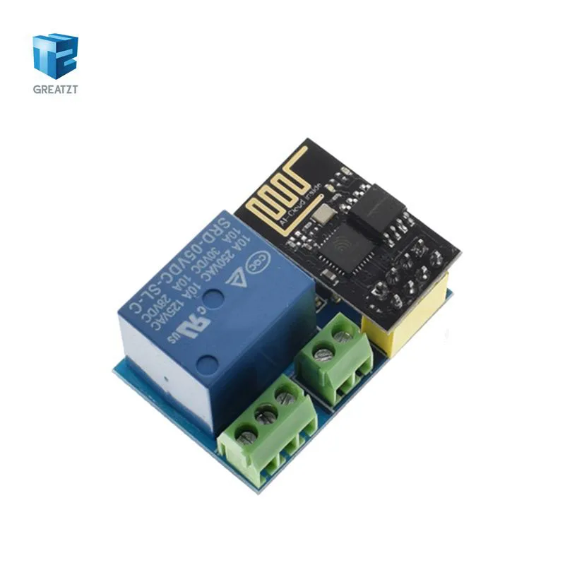 TZT ESP8266 5V WiFi relay module Things smart home remote control switch phone APP ESP-01S relay module (with esp-01)
TZT ESP8266 5V WiFi relay module Things smart home remote control switch phone APP ESP-01S relay module (with esp-01)