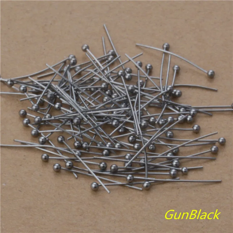 200pcs/lot High Quality Antique Bronze/Gold/Gunblack Color 20/25/30/40/50mm (20gauge) Ball Head Pins for DIY Jewelry Findings
200pcs/lot High Quality Antique Bronze/Gold/Gunblack Color 20/25/30/40/50mm (20gauge) Ball Head Pins for DIY Jewelry Findings
