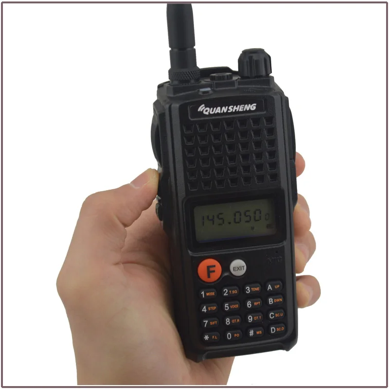 QuanSheng TG-K10AT 10W Walkie Talkie VHF136-174MHz 10km Talk Range Portable Two Way Radio with 4000mAh Battery Pack
QuanSheng TG-K10AT 10W Walkie Talkie VHF136-174MHz 10km Talk Range Portable Two Way Radio with 4000mAh Battery Pack