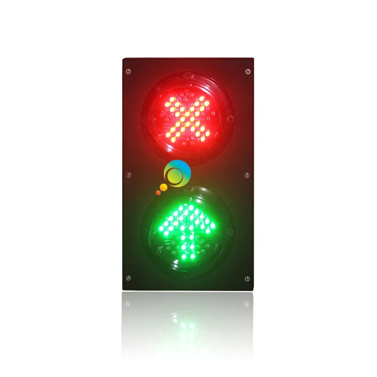 New design hot selling customized 100mm red cross green arrow LED traffic signal light
New design hot selling customized 100mm red cross green arrow LED traffic signal light