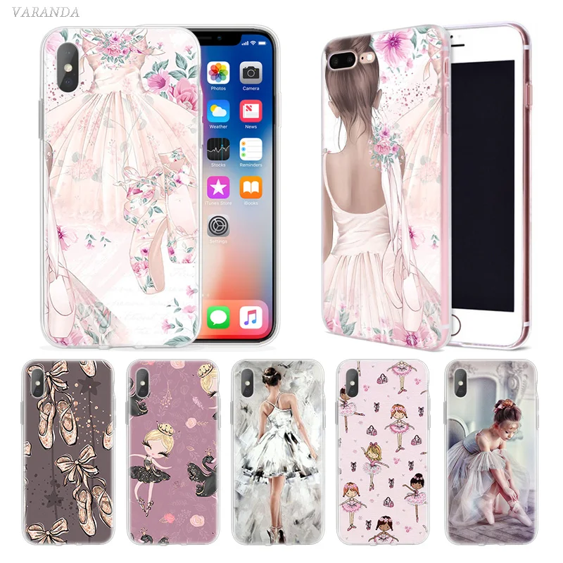 Ballerina Girl Dance Shoes Case For iphone XS Max XR X 10 7 7S 8 6 6S Plus 5 5SE 5C 6+ 7+ 8+ Soft Silicone Cubre Phone Cover Cas
Ballerina Girl Dance Shoes Case For iphone XS Max XR X 10 7 7S 8 6 6S Plus 5 5SE 5C 6+ 7+ 8+ Soft Silicone Cubre Phone Cover Cas