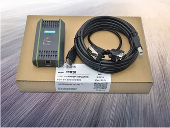 New USB/MPI PC Adapter USB Programming Cable for Siemen S7-200/300/400 PLC,MPI/DP/PPI support Win7
New USB/MPI PC Adapter USB Programming Cable for Siemen S7-200/300/400 PLC,MPI/DP/PPI support Win7