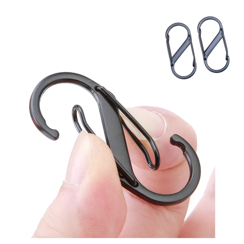 2PCs Hiking Climbing Carabiner Tourist Tent Hook Outdoor Walking Hanging Backpack Buckle Hanger Bottle hooks
2PCs Hiking Climbing Carabiner Tourist Tent Hook Outdoor Walking Hanging Backpack Buckle Hanger Bottle hooks