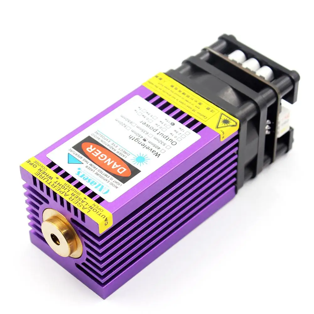 OXLasers 15W DIY Blue Laser Module for CNC Laser Engraving and Cutting 15000mW 12V Fixed Focus Laser Head with PWM
OXLasers 15W DIY Blue Laser Module for CNC Laser Engraving and Cutting 15000mW 12V Fixed Focus Laser Head with PWM