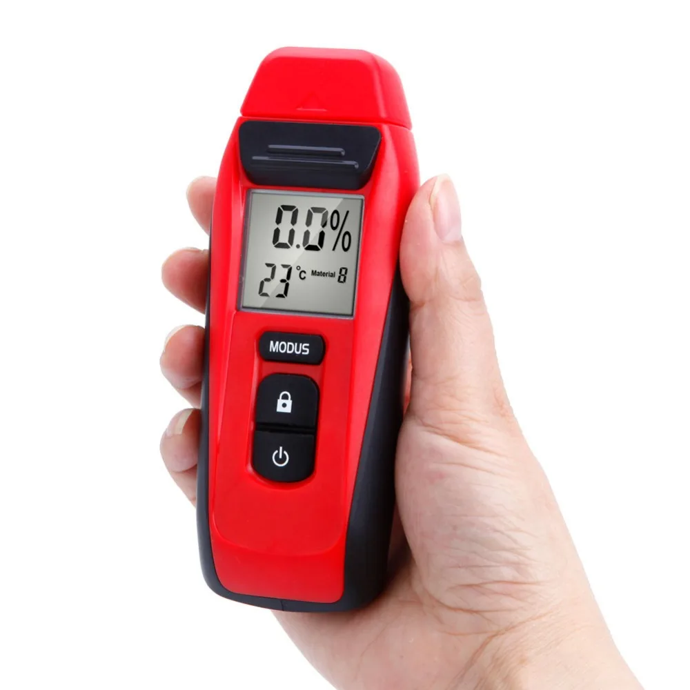 Moisture Sensor LCD Display Digital Humidity 0.5% Accuracy Moisture Meter Measuring Water Test G110 Wood Moisture Tester
Moisture Sensor LCD Display Digital Humidity 0.5% Accuracy Moisture Meter Measuring Water Test G110 Wood Moisture Tester