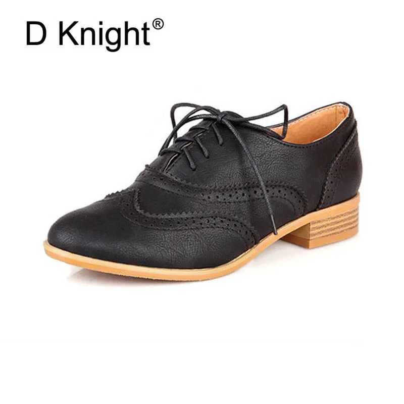 New Women's Casual Lace Up Oxfords Fashion Round Toe Carved Brogue Oxfords For Women Size 34-43 Ladies Leisure Flat Campus Shoes
New Women's Casual Lace Up Oxfords Fashion Round Toe Carved Brogue Oxfords For Women Size 34-43 Ladies Leisure Flat Campus Shoes