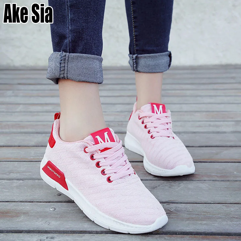 Ake Sia Lady Women's Female Mujer Girlish Slim Breath Mesh Air Casual Fashion Lace Up Zapatillas Leisure Walking Flat Shoes A093
Ake Sia Lady Women's Female Mujer Girlish Slim Breath Mesh Air Casual Fashion Lace Up Zapatillas Leisure Walking Flat Shoes A093