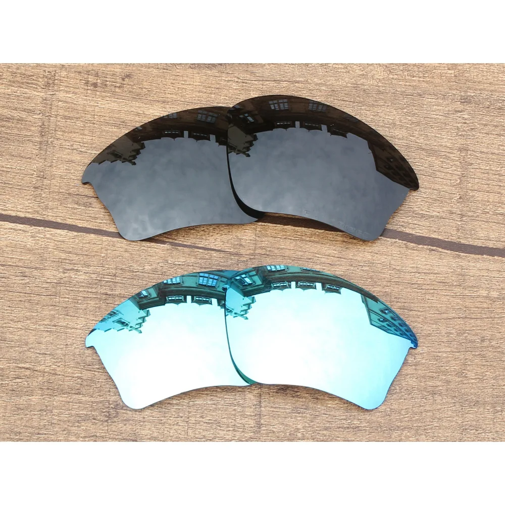 Vonxyz 2 Pairs Stealth Black & Ice Mirror Polarized Replacement Lenses for-Oakley Half Jacket XLJ Frame
Vonxyz 2 Pairs Stealth Black & Ice Mirror Polarized Replacement Lenses for-Oakley Half Jacket XLJ Frame