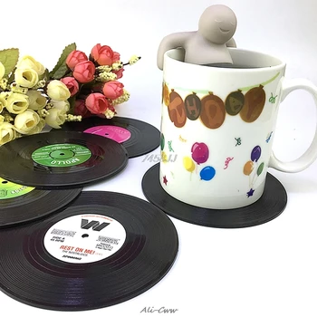 6Pcs/set Retro Vinyl Drinks Coasters Table Cup Mat Home Decor CD Record Coffee Drink Non-slip Fruit Placemat Tableware Mat
6Pcs/set Retro Vinyl Drinks Coasters Table Cup Mat Home Decor CD Record Coffee Drink Non-slip Fruit Placemat Tableware Mat