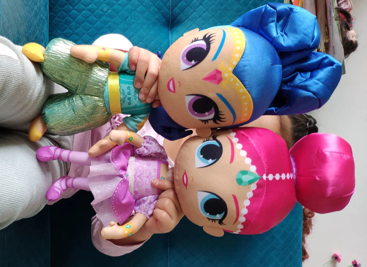 Authentic 36cm 26cm Shimmer Sister Cute Stuffed Dolls Shine Girl Plush Toys For Children Gift
Authentic 36cm 26cm Shimmer Sister Cute Stuffed Dolls Shine Girl Plush Toys For Children Gift