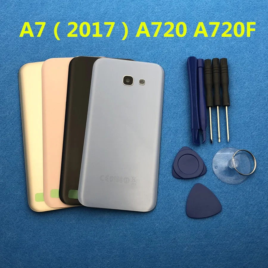 AAA+ Battery Cover Shell For Samsung Galaxy A7 2017 A720 A720F Battery Door Housing Cover Case Replacement Parts + tools
AAA+ Battery Cover Shell For Samsung Galaxy A7 2017 A720 A720F Battery Door Housing Cover Case Replacement Parts + tools