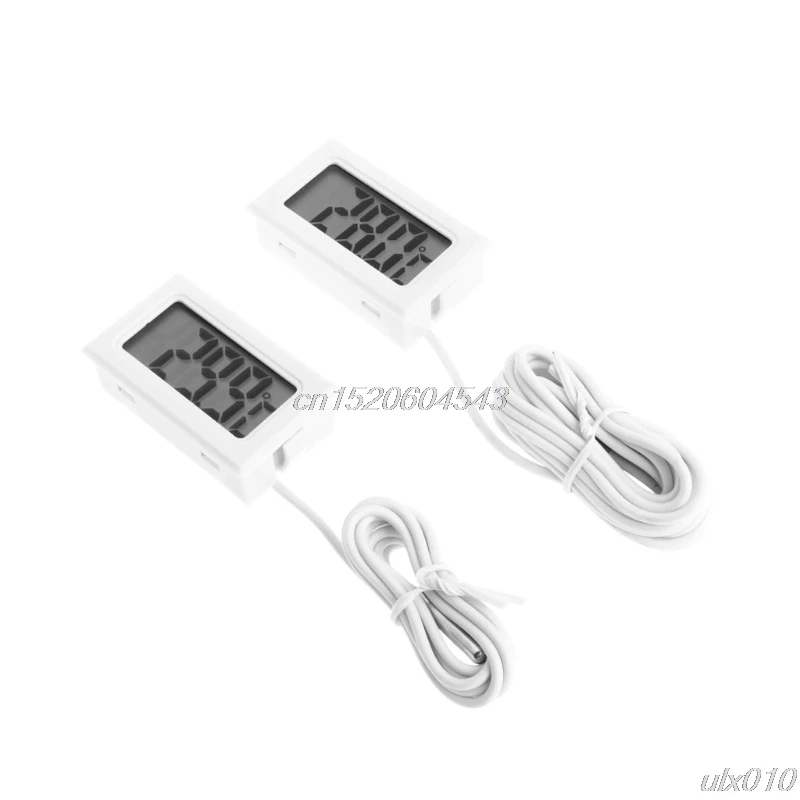 LCD Thermometer Temperature Meter with probe for Refrigerator Fish Tank -50~110 Celsius S08 Drop ship
LCD Thermometer Temperature Meter with probe for Refrigerator Fish Tank -50~110 Celsius S08 Drop ship