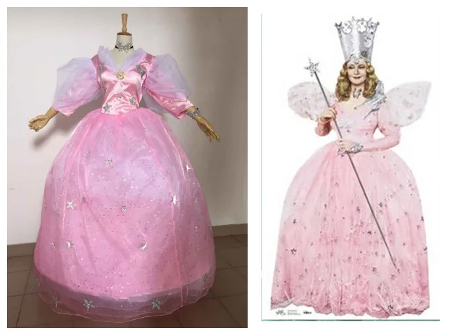 Custom Made Womens Glinda Fairy Godmother Cosplay Halloween Princess Cosplay Dress Witch Costume
Custom Made Womens Glinda Fairy Godmother Cosplay Halloween Princess Cosplay Dress Witch Costume