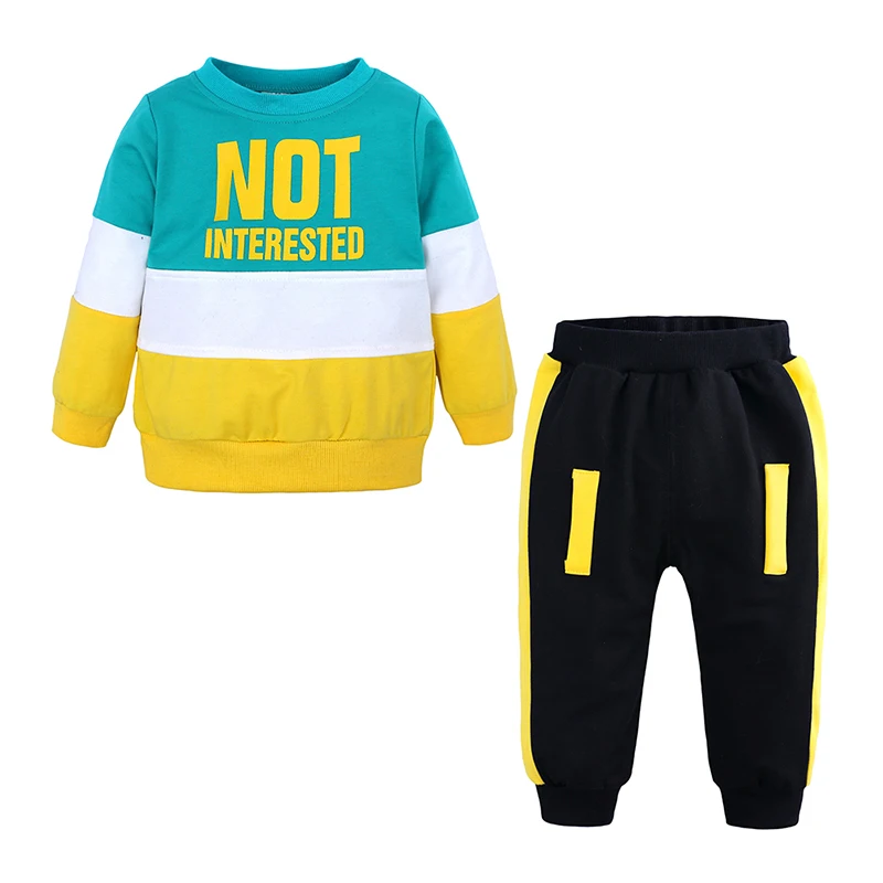 Spring Autumn Baby Boys Girls Cotton Stripe stitching Sport set tops+pants 2pcs/set Tracksuit Toddler Clothing Set Outfits PT089
Spring Autumn Baby Boys Girls Cotton Stripe stitching Sport set tops+pants 2pcs/set Tracksuit Toddler Clothing Set Outfits PT089