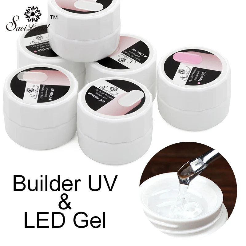 Saviland 1pcs UV Builder Gel 3 Colors White Pink Clean UV Nail Gel Polish Transparent Extension Manicure Hard Glue
Saviland 1pcs UV Builder Gel 3 Colors White Pink Clean UV Nail Gel Polish Transparent Extension Manicure Hard Glue