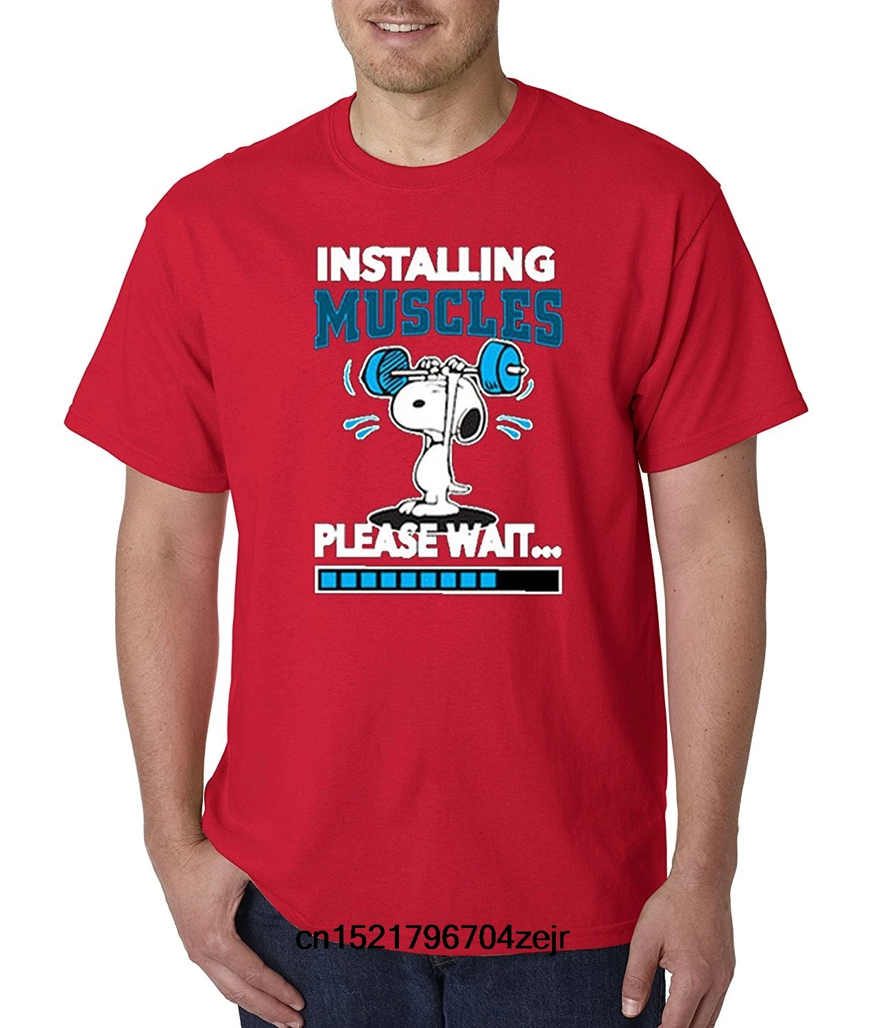 Men t shirt Installing Muscles Please Wait Snopy Peanuts Workout Training Gym t-shirt novelty tshirt women
Men t shirt Installing Muscles Please Wait Snopy Peanuts Workout Training Gym t-shirt novelty tshirt women