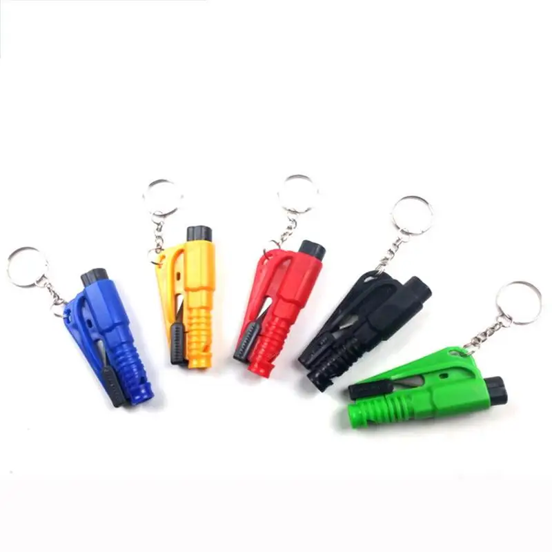 

WINOMO 3 In 1 Mini Emergency Safety Hammer Window Glass Breaker Seat Belt Seatbelt Cutter Whistle Rescue Escape Tool