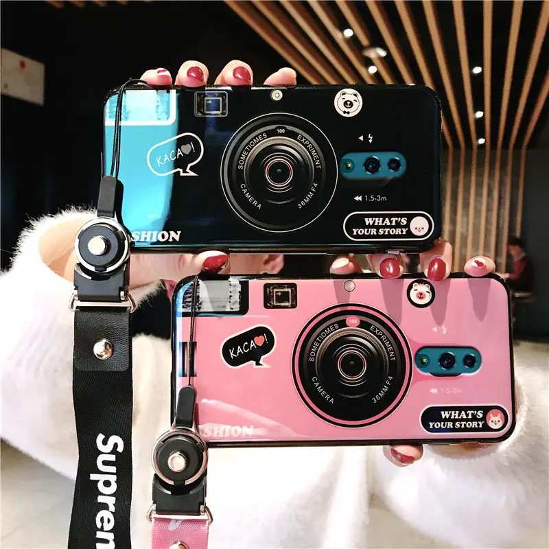 Blue Ray Case For For OPPO Reno Z Camera TPU Phone Case For OPPO F11 Pro K3 A9 A1K Real me 3 Pro X 2 Back Cover With Long Strap
Blue Ray Case For For OPPO Reno Z Camera TPU Phone Case For OPPO F11 Pro K3 A9 A1K Real me 3 Pro X 2 Back Cover With Long Strap