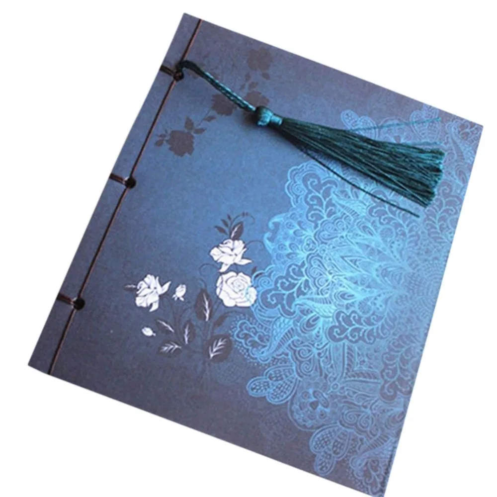 Chin Style Blue Rose Color Tassel Student Supply w44 n64 n22 Travel Chinoiserie Art Blank Notebook Diary
Chin Style Blue Rose Color Tassel Student Supply w44 n64 n22 Travel Chinoiserie Art Blank Notebook Diary