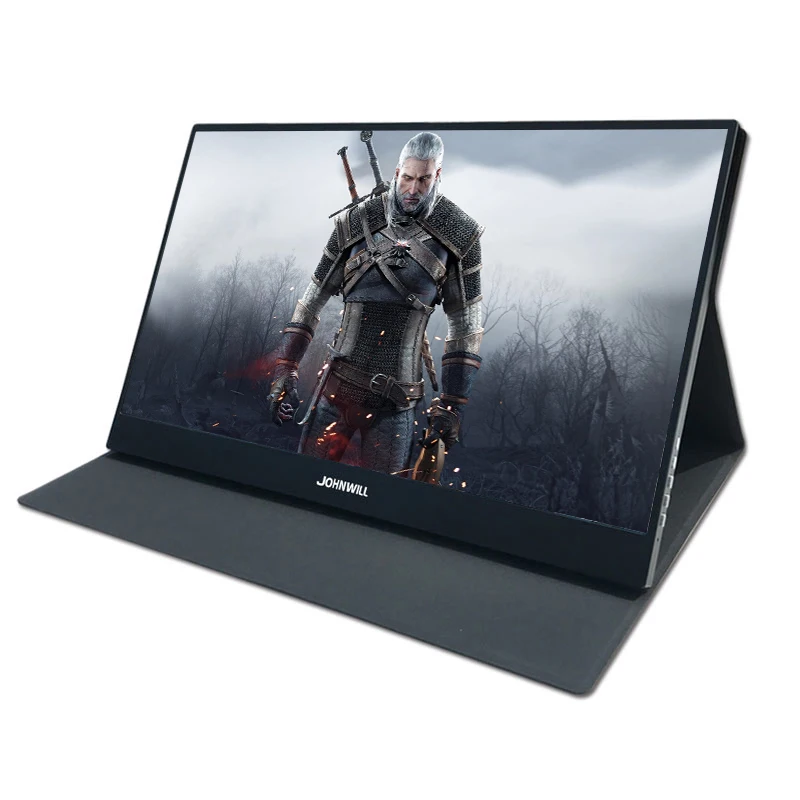 15.6" Portable LED Gaming Monitor Slim 1920x1080P IPS Tablet Computer with 2 Type-C USB-C HDMI for Drone CCTV with Leather Case
15.6" Portable LED Gaming Monitor Slim 1920x1080P IPS Tablet Computer with 2 Type-C USB-C HDMI for Drone CCTV with Leather Case