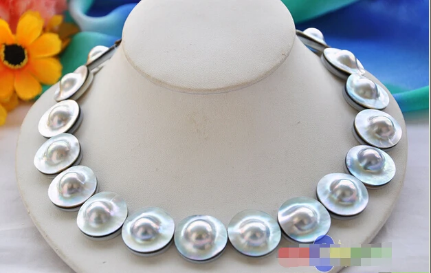 Free shipping@@@@@ p3274 PERFECT AAA++ 18" 22mm GRAY ROUND SOUTH SEA MABE PEARL NECKLACE
Free shipping@@@@@ p3274 PERFECT AAA++ 18" 22mm GRAY ROUND SOUTH SEA MABE PEARL NECKLACE