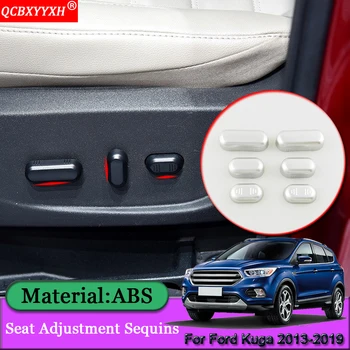 Car-styling 6pcs ABS Car Interior Seat Adjustment Decoration Sequins Stickers Auto Accessories For Ford Kuga Escape 2013-2019
Car-styling 6pcs ABS Car Interior Seat Adjustment Decoration Sequins Stickers Auto Accessories For Ford Kuga Escape 2013-2019