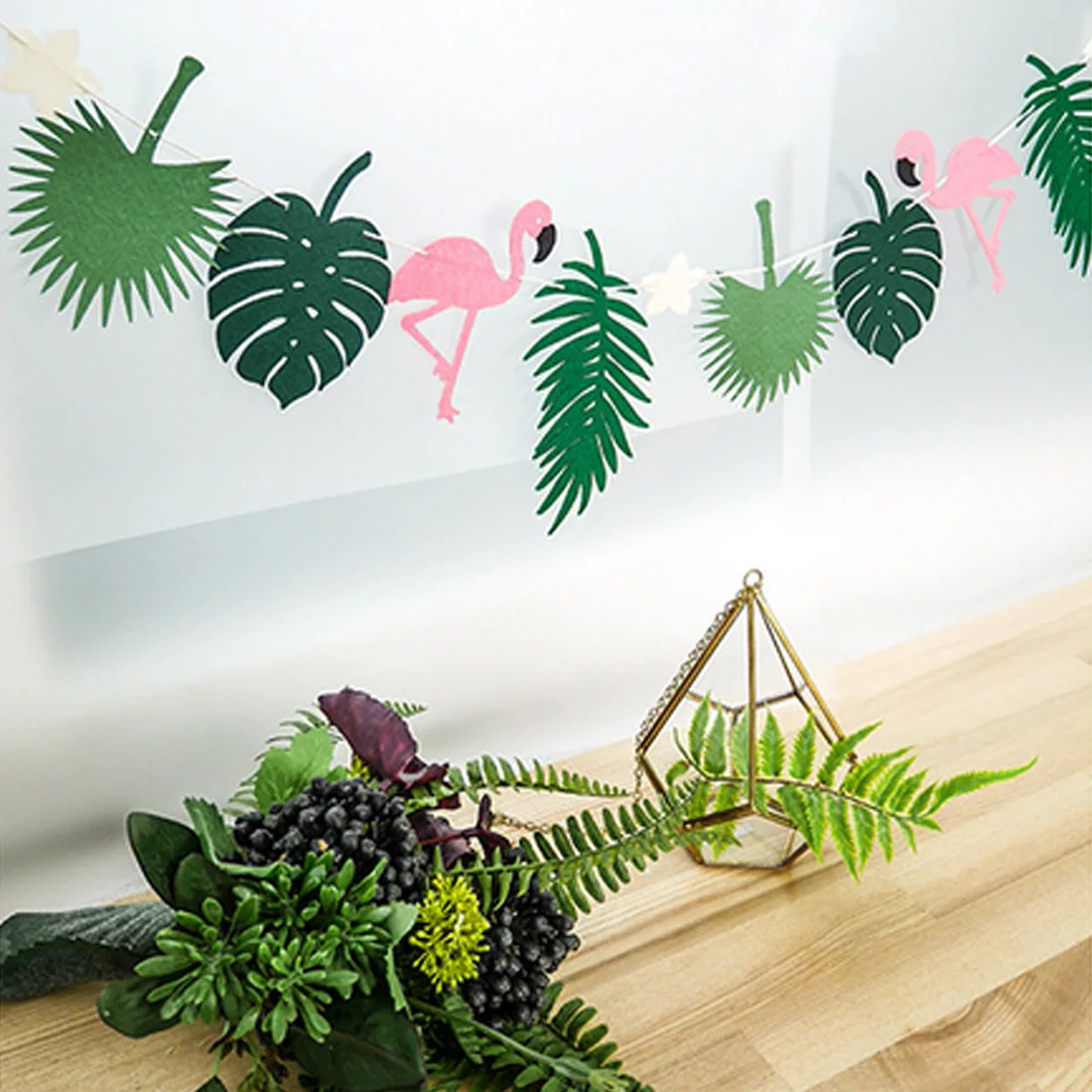 Summer New Arrival Flamingo Bunting Banner 1PC Hawaiian Pineapple Party Tropical Party Photo Prop Birthday Garlands Decorations
Summer New Arrival Flamingo Bunting Banner 1PC Hawaiian Pineapple Party Tropical Party Photo Prop Birthday Garlands Decorations