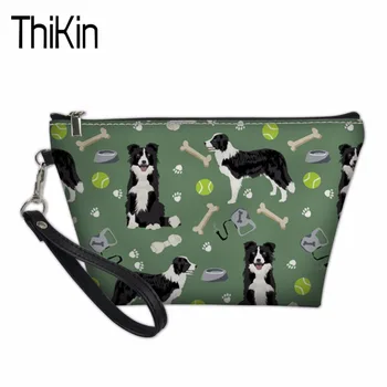 THIKIN Makeup Organizer Bag Border Collie Fans Printed Beauty Cosmetic Case PU Leather Travel Pouch Toiletry Bag Neceser Mujer
THIKIN Makeup Organizer Bag Border Collie Fans Printed Beauty Cosmetic Case PU Leather Travel Pouch Toiletry Bag Neceser Mujer