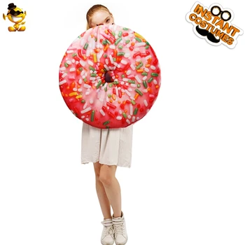 DSPLAY Newly Design Unisex Fashionable Party Strawberry Doughnut Costume Funny Food Jumpsuit Interesting Style Cosplay Carnival
DSPLAY Newly Design Unisex Fashionable Party Strawberry Doughnut Costume Funny Food Jumpsuit Interesting Style Cosplay Carnival