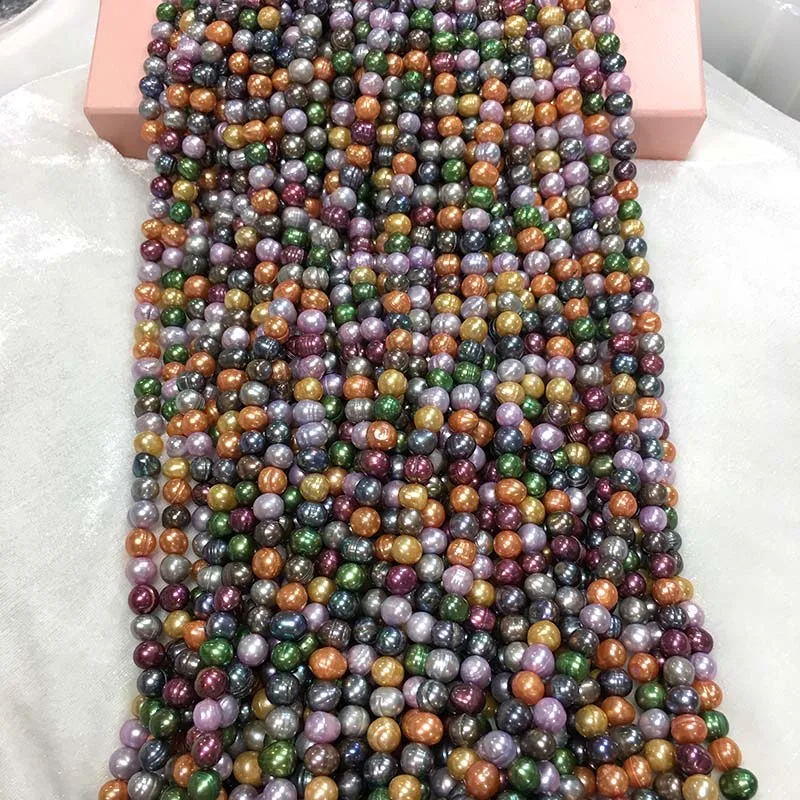 Natural freshwater Edison Pearl beads high quality 38 cm punch loose beads DIY ladies necklace bracelet jewelry production 8-9
Natural freshwater Edison Pearl beads high quality 38 cm punch loose beads DIY ladies necklace bracelet jewelry production 8-9