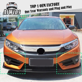 Car-styling High Quality ABS Front Fog lamp Light Cover Frame Trim For Honda Civic 2016 2017 Front Fog Lamp Covers Trim
Car-styling High Quality ABS Front Fog lamp Light Cover Frame Trim For Honda Civic 2016 2017 Front Fog Lamp Covers Trim