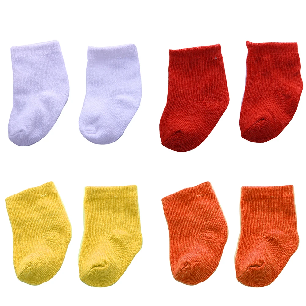 Durable Toy Accessories Soft Cloth Doll Socks Cute Bright Colors Stockings Pretend Play For Girls Baby Mini For 18inch Dolls
Durable Toy Accessories Soft Cloth Doll Socks Cute Bright Colors Stockings Pretend Play For Girls Baby Mini For 18inch Dolls
