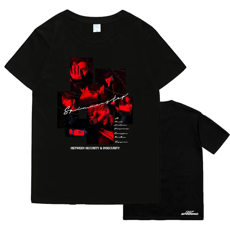 Kpop got7 world tour keep spinning concert same printing t shirt unisex fashion summer o neck short sleeve t-shirt
Kpop got7 world tour keep spinning concert same printing t shirt unisex fashion summer o neck short sleeve t-shirt