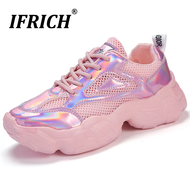 Mesh Breathable Sneakers Running Girls Cool Urban Sports Walking Shoes Retro Gym Athletic Sneakers for Women with Thick Bottom
Mesh Breathable Sneakers Running Girls Cool Urban Sports Walking Shoes Retro Gym Athletic Sneakers for Women with Thick Bottom