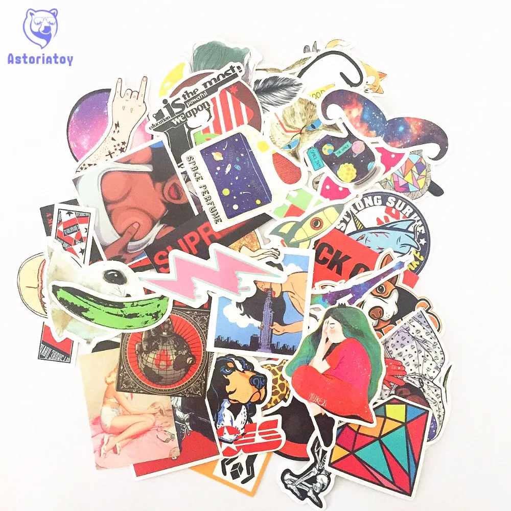 100 pcs Mixed funny hit stickers for kids Home decor jdm on laptop sticker decal fridge skateboard doodle stickers toy stickers
100 pcs Mixed funny hit stickers for kids Home decor jdm on laptop sticker decal fridge skateboard doodle stickers toy stickers