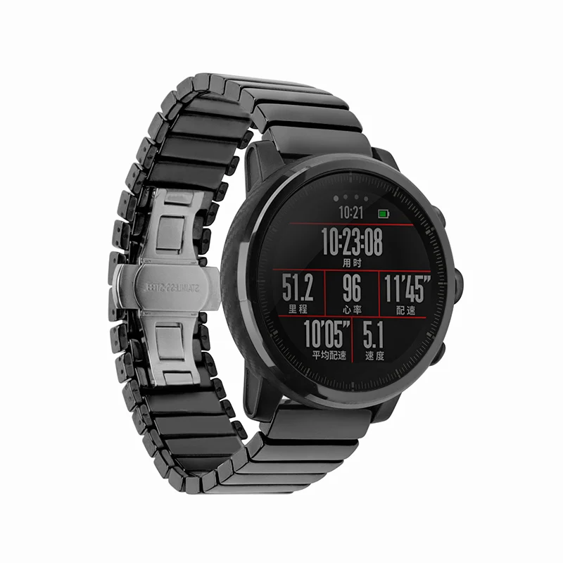 18 20 22mm Ceramic Watchband For AMAZFIT Watch 2 Replacement strap For Samsung Galaxy watch /HUAWEI watch GT Accessories
18 20 22mm Ceramic Watchband For AMAZFIT Watch 2 Replacement strap For Samsung Galaxy watch /HUAWEI watch GT Accessories