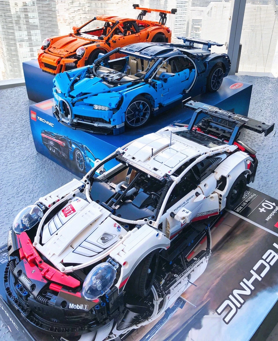 20097 20001 20086 GTRr RSR Bugatti Chiron Technic MOC Car Compatible with Iegoset 42096 42083 42056 Building Blocks Toys
20097 20001 20086 GTRr RSR Bugatti Chiron Technic MOC Car Compatible with Iegoset 42096 42083 42056 Building Blocks Toys